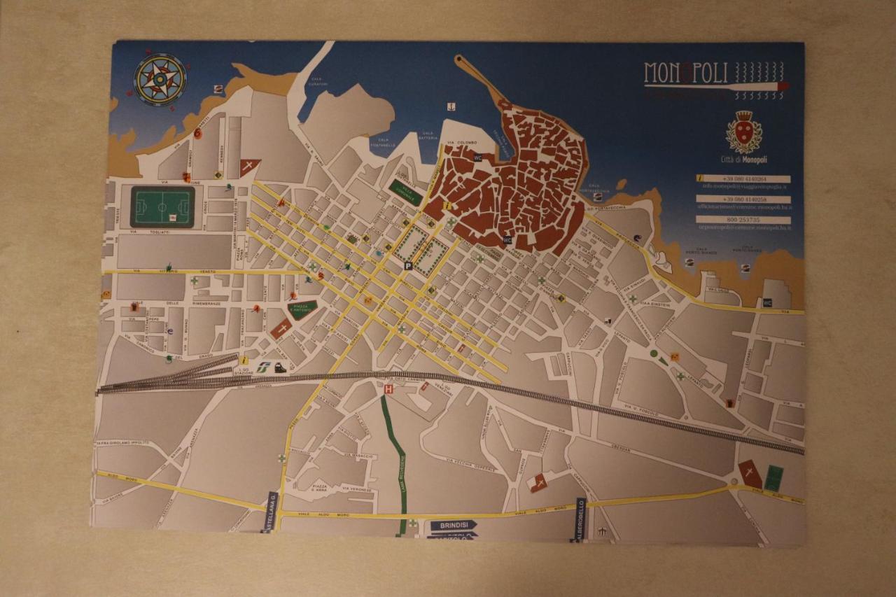 A Casuccia Apartment Monopoli Luaran gambar